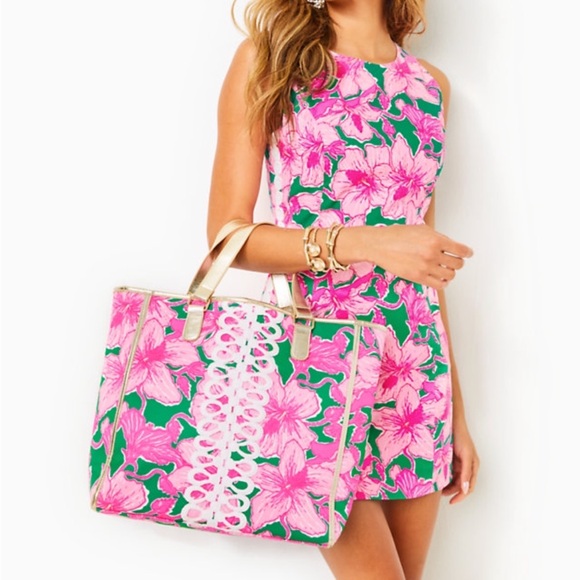 Lilly Pulitzer tote - Picture 5 of 7